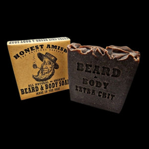 Honest Amish Extra Grit Beard & Body Soap